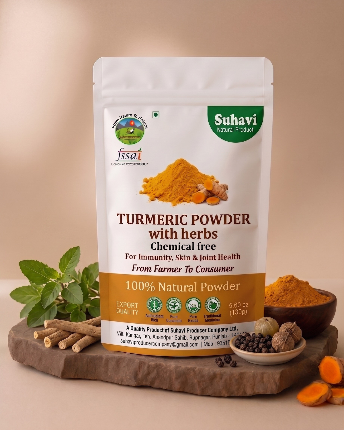 Turmeric Powder with Herbs