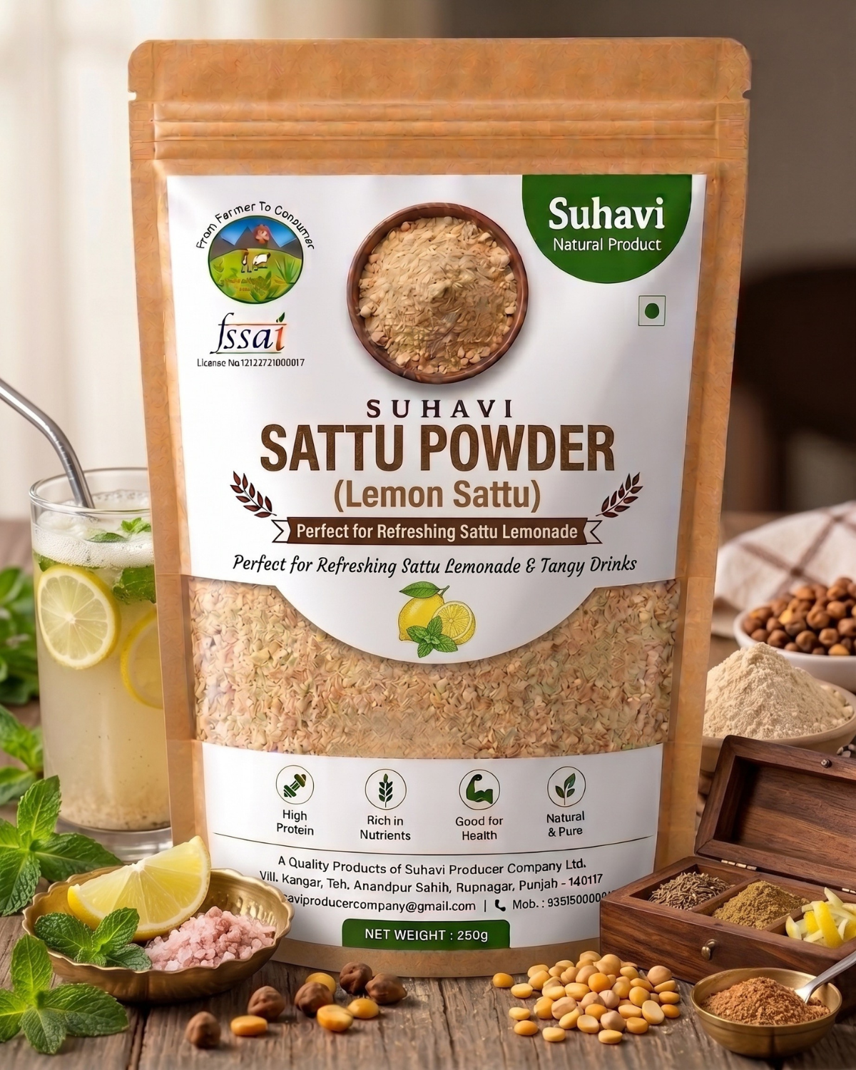 Lemon Sattu