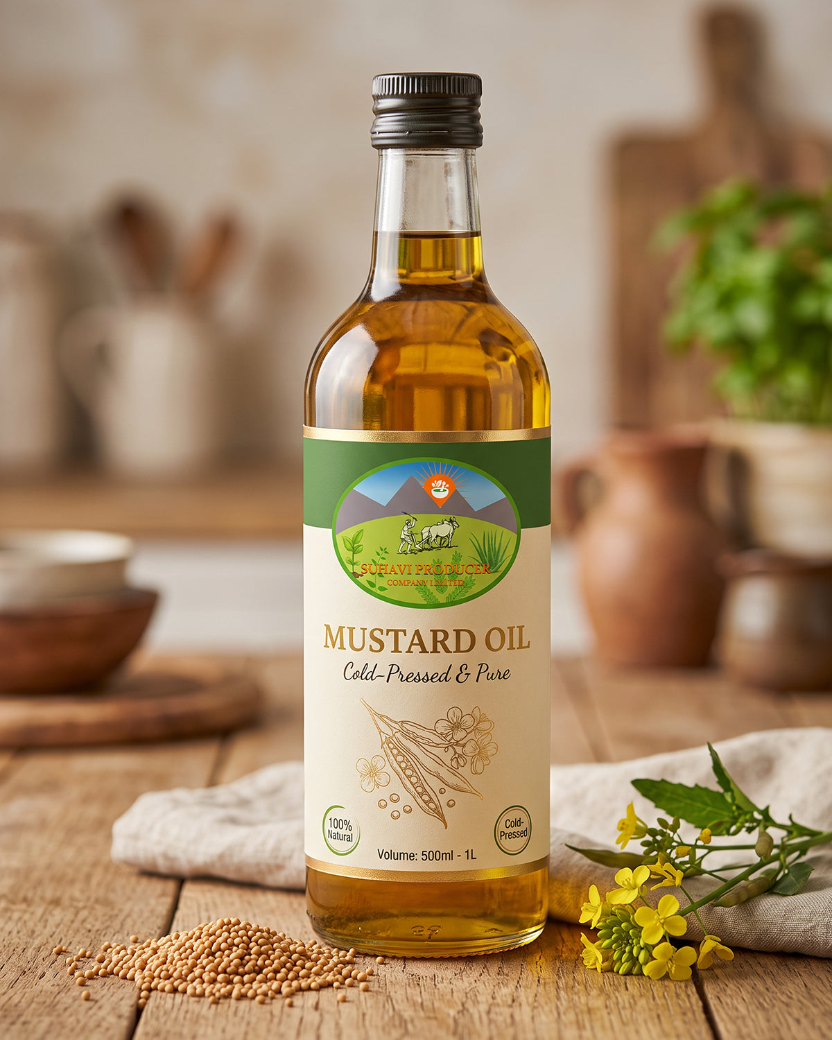 Mustard Oil yellow